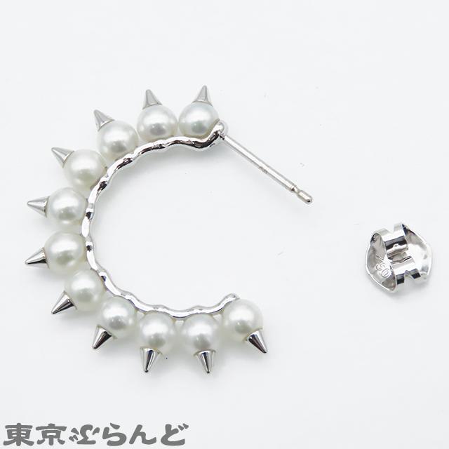 タサキ TASAKI デインジャー トライブ イヤリング EC-3780 ホワイト