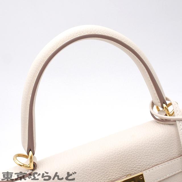 HERMES エルメス ケリー25 内縫 2WAY ハンドバッグ B刻印 クレ HERMES エルメス ケリー25 内縫 2WAY ハンドバッグ B刻印 クレ