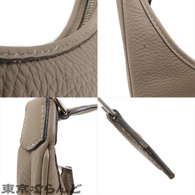 HERMES エルメス ガオ □E刻印 トゥルティエールグレー シルバー金具