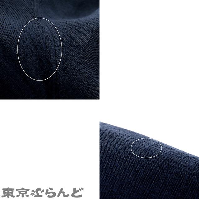 ディオール Dior 長袖ニット 863M631ZT904 ネイビー ウール クルー