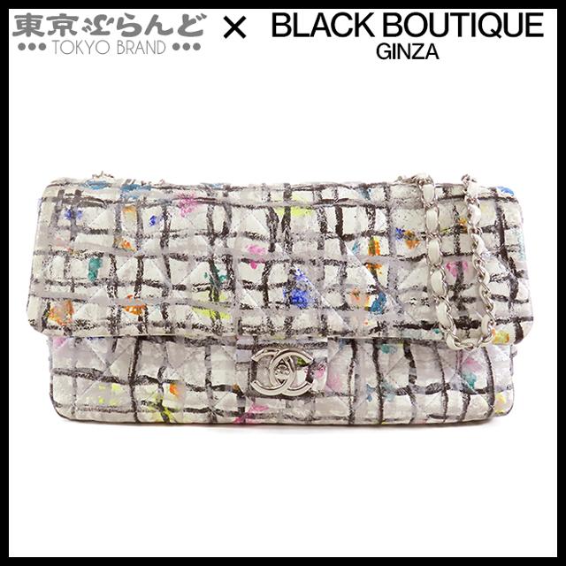 CHANEL シャネル マトラッセ 30cm ペイント グラフィティ Wチェーン 