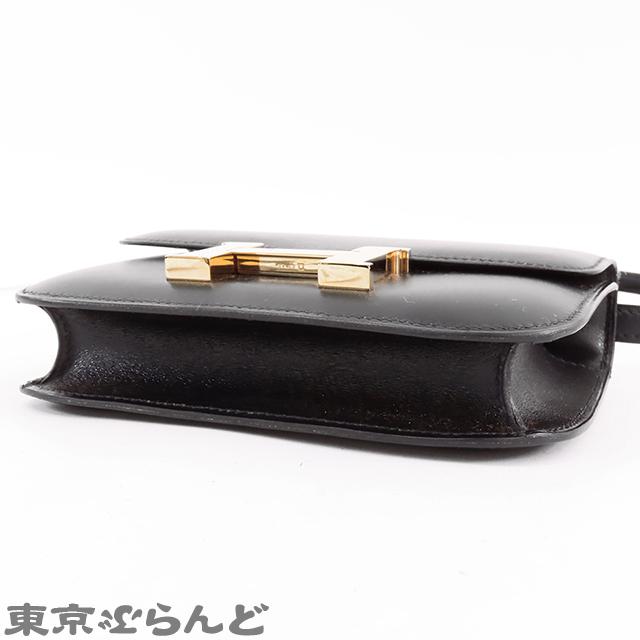 HERMES（エルメス） コンスタンス ミニミニ 14 □H刻印 ブラック 黒