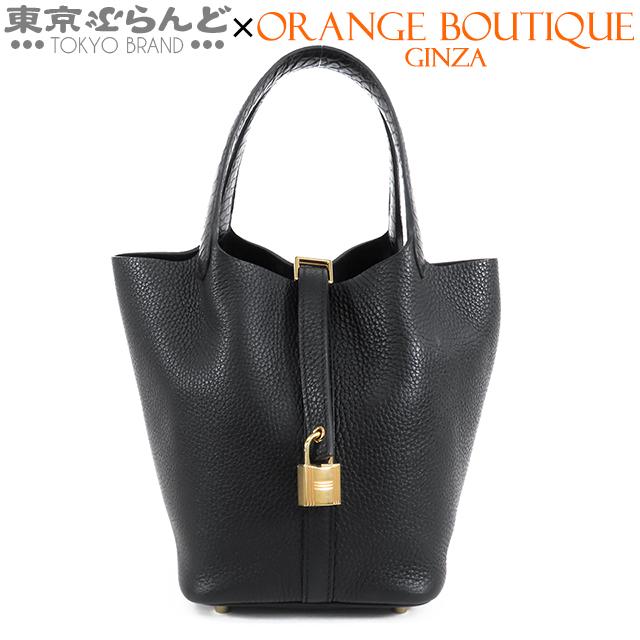 HERMES（エルメス） ピコタンロック タッチ PM 18 Z刻印 ブラック 黒