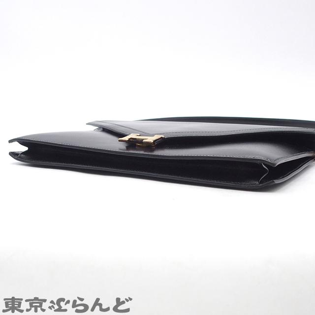 HERMES（エルメス） リディ ○J刻印 ブラック ゴールド金具 ボックス
