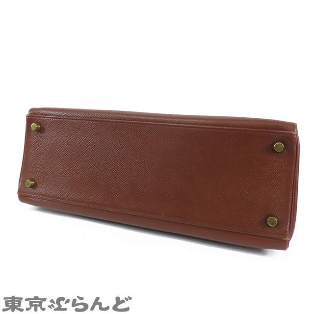 HERMES（エルメス） ケリー 32 〇S刻印 ブラウン 茶 ゴールド金具 