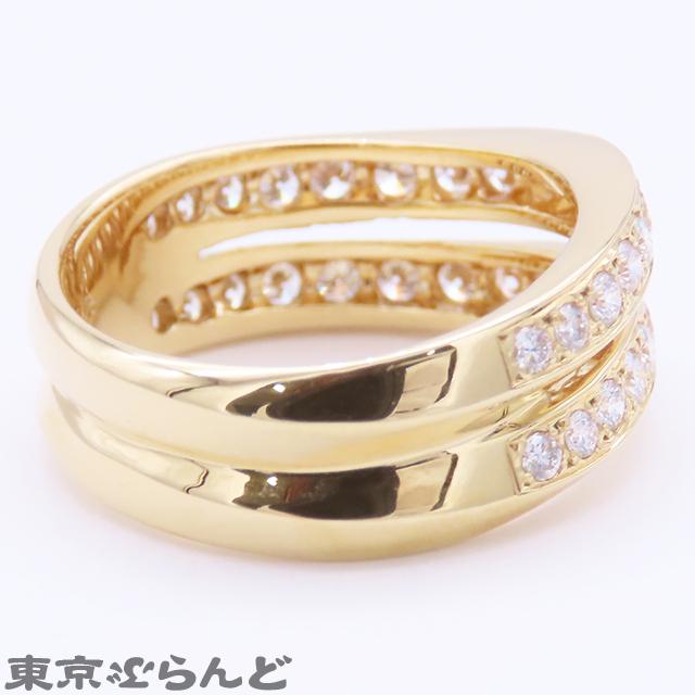 MIKIMOTO（ミキモト） ダイヤモンド リング イエローゴールド K18YG 13