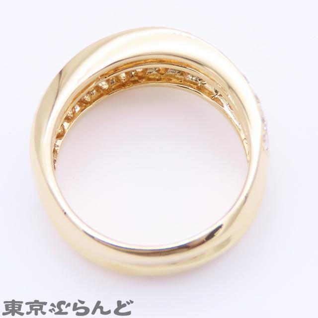 MIKIMOTO（ミキモト） ダイヤモンド リング イエローゴールド K18YG 13