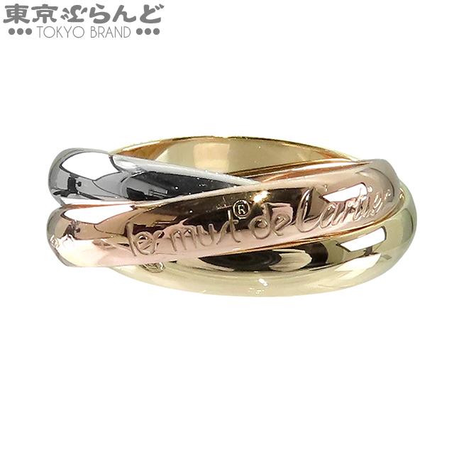 Cartier トリニティリング クラシックモデル750（18金） 証明書付き Cartier トリニティリング クラシックモデル750（18金） 証明書付き