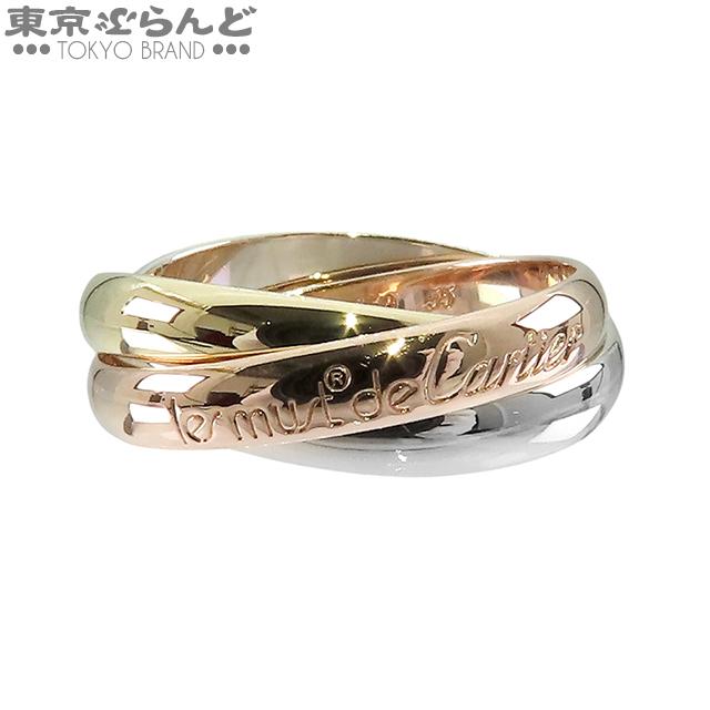 Cartier カルティエ CARTIER トリニティリング MM スリーカラー  