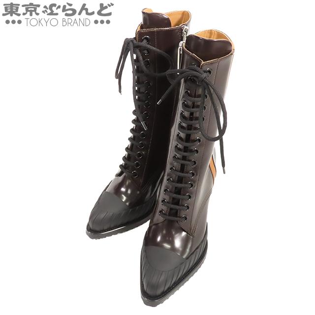 Chloe レースブーツ ロングブーツ レザー ベルト ベルト ロング ブーツ レザー ブラック クロエ – RECLO
