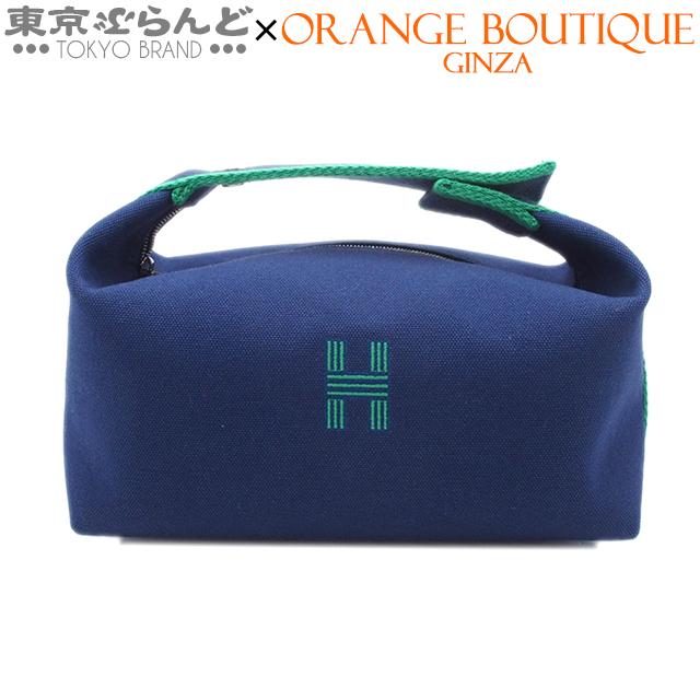 HERMES エルメス ブリッドアブラック PM ブルーマリン シルバー金具  
