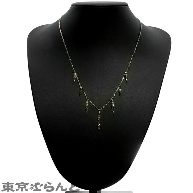 カシケイ KASHIKEY ネイキッド ネックレス ブラウンゴールド K18BG 