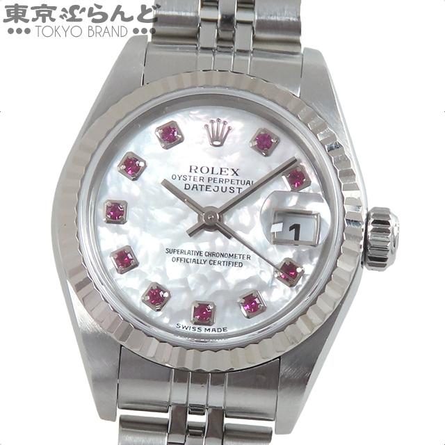 ROLEX（ロレックス） デイトジャスト 79174NGR F番 ホワイトシェル SS