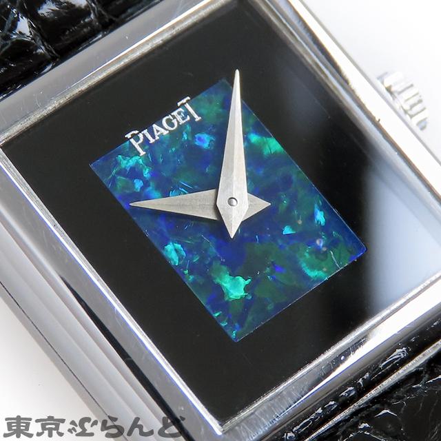 PIAGET（ピアジェ） タンク 4082 ブラック K18WG オパールダイヤル