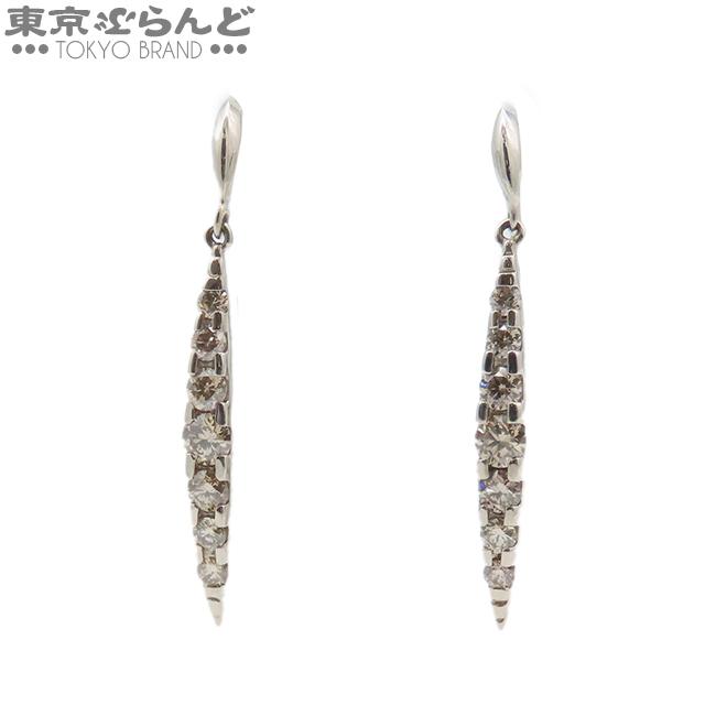 カシケイ KASHIKEY ネイキッド ピアス ブラウンゴールド K18BG