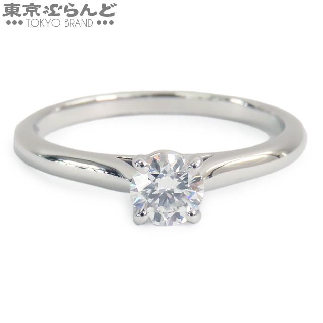 カルティエ ソリテール 0.30ct F-VVS2-EX ダイヤリング ♯46 Cartier
