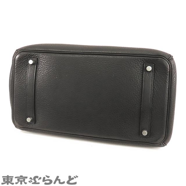 HERMES（エルメス） バーキン 35 □L刻印 ブラック 黒 シルバー金具