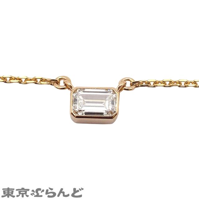 タサキ TASAKI ダイヤモンド ネックレス イエローゴールド K18YG 0.46