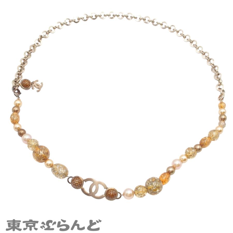 CHANEL（シャネル） チェーンベルト ゴールドxマルチカラー メタル 