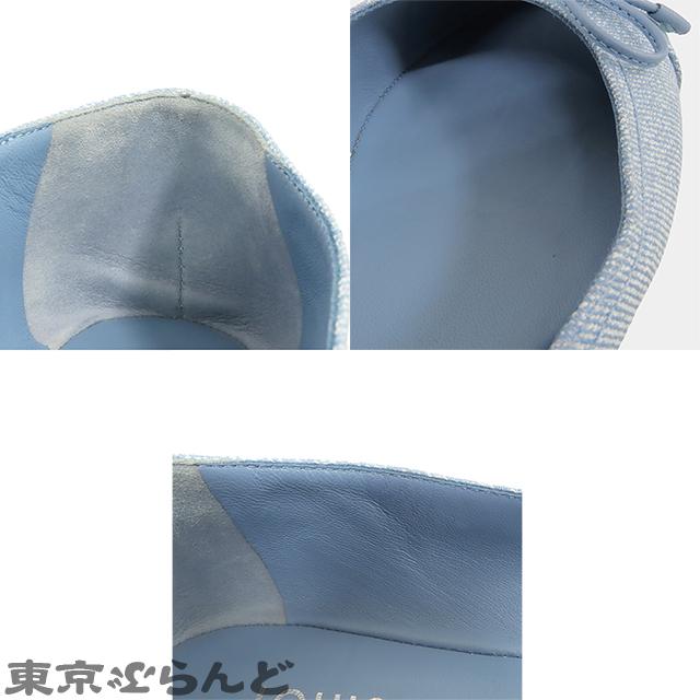 LOUIS VUITTON（ルイ・ヴィトン） ポピライン デニム フラット