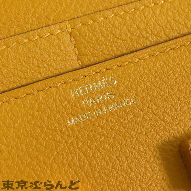 HERMES エルメス コンスタンス ウォレット C刻印 ジョーヌアンブル  