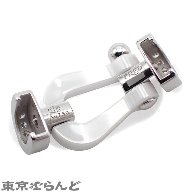 Fred（フレッド） フォース10 ホワイトゴールドxブラック K18WG