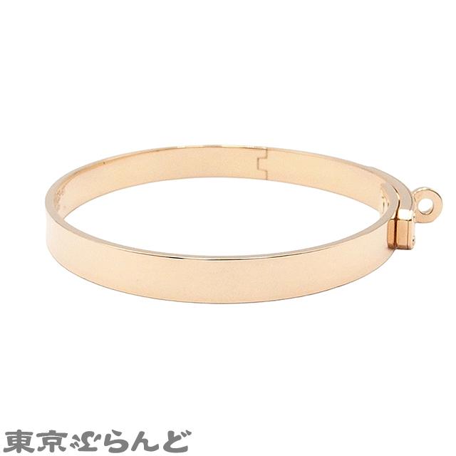 【新品未使用】最終特価 エルメスケリー 4PダイヤPM バングル ピンクゴールド HERMES（エルメス） ケリーブレスレット PM ST 4PD ピンクゴールド