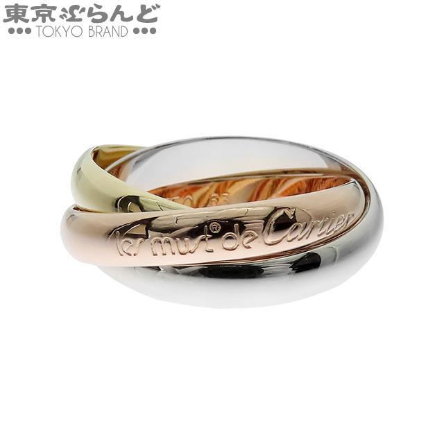 Cartier（カルティエ） トリニティリング スリーカラーゴールド K18PG
