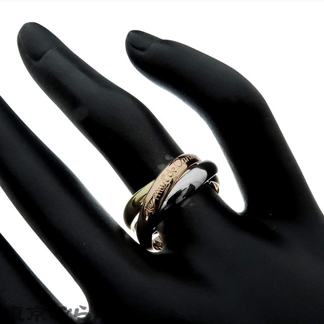 Cartier（カルティエ） トリニティリング スリーカラーゴールド K18PG