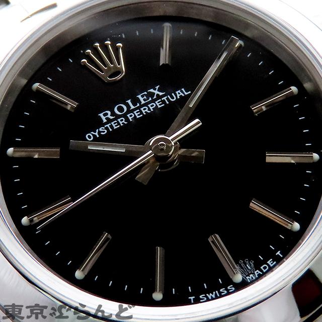 ROLEX（ロレックス） オイスターパーペチュアル 76080 A番台 ブラック
