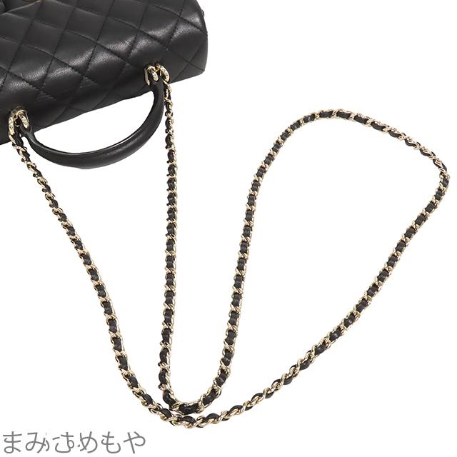 CHANEL（シャネル） マトラッセ トップハンドル ミニフラップ チェーン