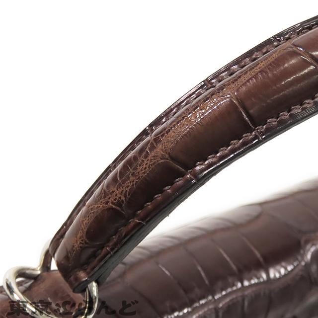 HERMES（エルメス） ケリー 32 □E刻印 ブラウン系 シルバー金具