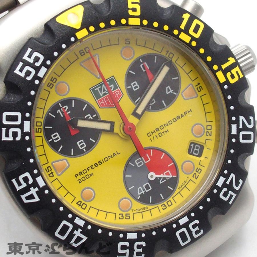 タグホイヤー TAG HEUER フォーミュラ1 CA1213 イエロー ブラック 