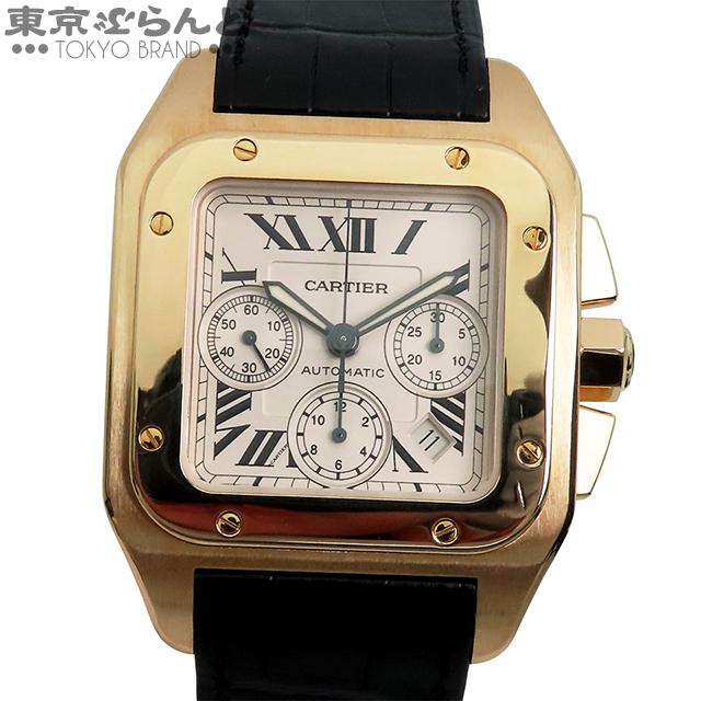 Cartier（カルティエ） サントス100XL W20096Y1 シルバー K18YG