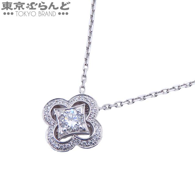 LOUISVUITTONルイヴィトンネックレスホワイトゴールドダイヤ