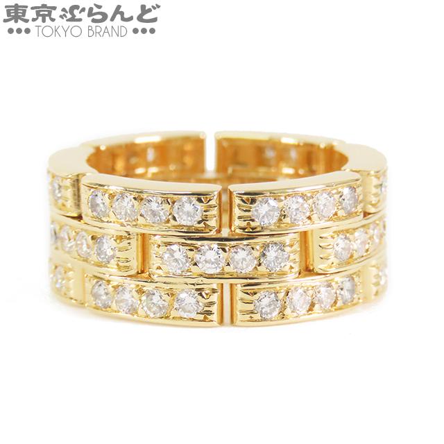 Cartier（カルティエ） マイヨン パンテール 3連 イエローゴールド