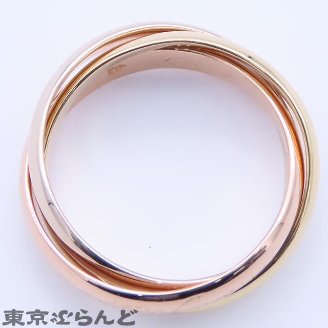 Cartier（カルティエ） トリニティ リング スリーカラーゴールド K18YG