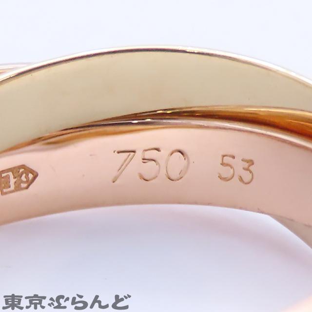 Cartier（カルティエ） トリニティ リング スリーカラーゴールド K18YG