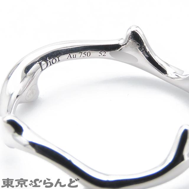 ディオール Dior ボワドゥローズ リング ホワイトゴールド K18WG 11.5 