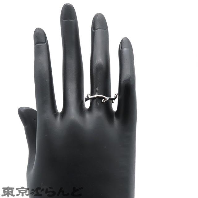 ディオール Dior ボワドゥローズ リング ホワイトゴールド K18WG 11.5
