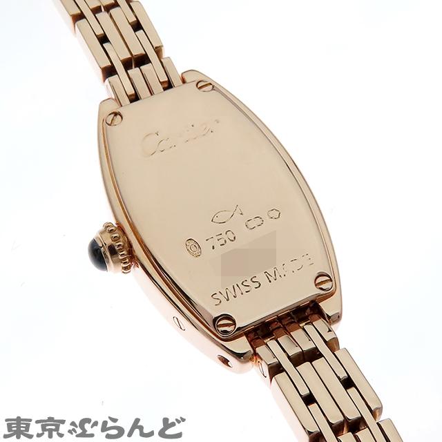 カルティエ Cartier 腕時計 ミニ トノー ラニエール W15372X5 ローマ数字インデックス ギョーシェ シルバー文字盤 スクエアリンクブレス K18PG クオーツアナログ 【中古】 楽天市場】カルティエ Cartier 腕時計 ミニ トノー ラニエール