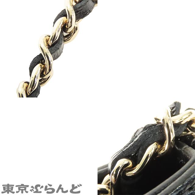 CHANEL(シャネル) ショルダーバッグ CHANEL 31 AP3656 黒 2WAY/チェーンショルダー/ゴールド金具 CHANEL（シャネル） シャネル31 ミニ チェーン ショルダーバッグ