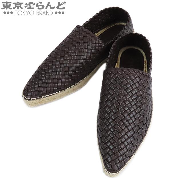 ボッテガヴェネタ BOTTEGAVENETA イントレチャート スリッポン