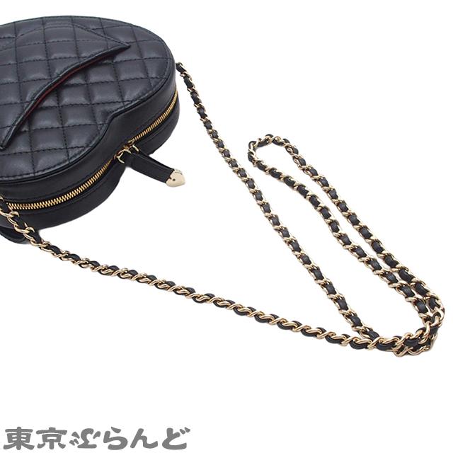 CHANEL（シャネル） マトラッセ ハート チェーンショルダーバッグ 