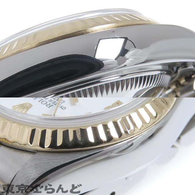ROLEX（ロレックス） デイトジャスト 69173 R番 ホワイト SS YG