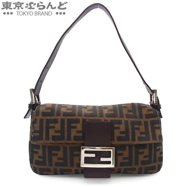 FENDI（フェンディ） ズッカ柄 マンマバケット セミショルダーバッグ 
