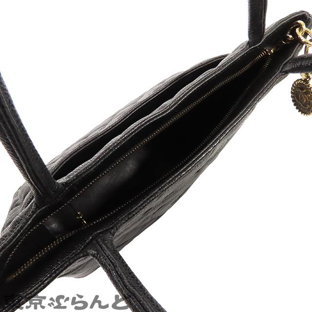 CHANEL（シャネル） 復刻トート 8番台 A01804 ブラック 黒 ゴールド