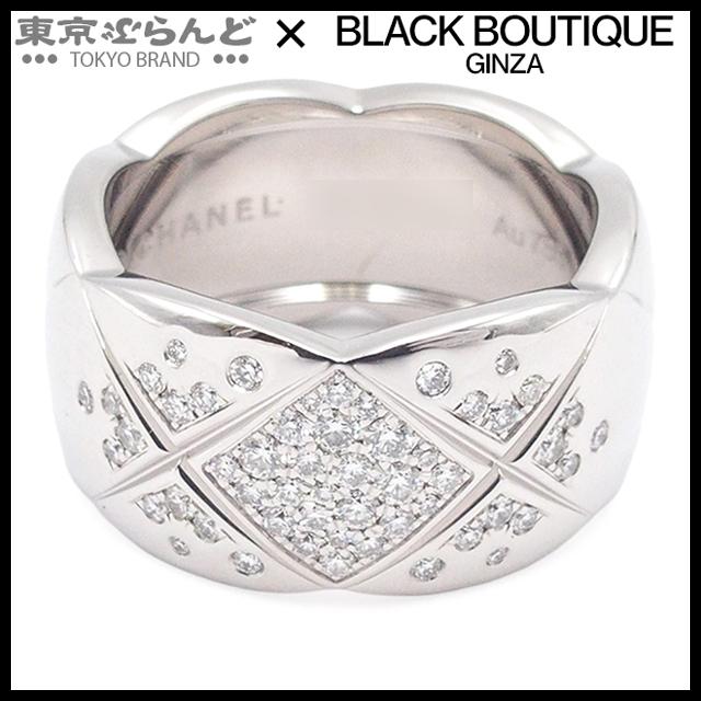 CHANEL シャネル ココクラッシュ リング　９号　一粒ダイヤ CHANEL（シャネル） ココ クラッシュ リング ホワイトゴールド K18WG