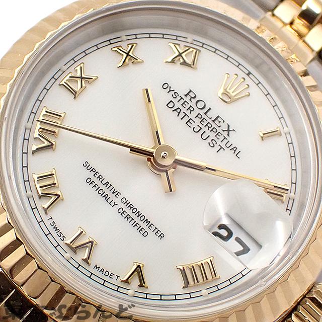 ROLEX（ロレックス） デイトジャスト 69173 ホワイト SS K18YG