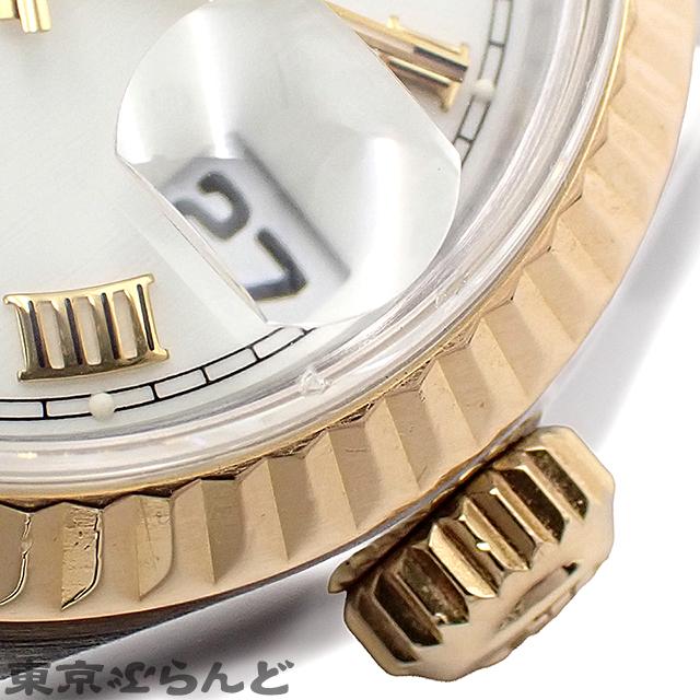 ROLEX(ロレックス) 腕時計 デイトジャスト 69173NR レディース SS×K18YG/シェル文字盤/18コマ ホワイトシェル ロレックス デイトジャスト レディース コンビモデル ホワイトシェル